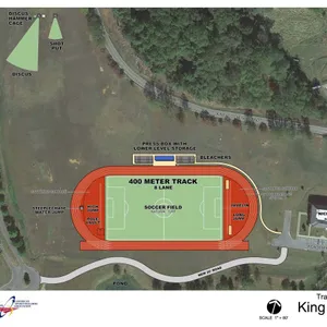 King University is planning to build a new track and field complex. The estimated completion date is 2023.